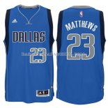 Maillot Dallas Mavericks Matthews Bleu