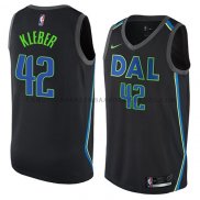 Maillot Dallas Mavericks Maxi Kleber Ciudad 2018 Noir
