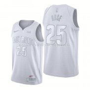 Maillot Detroit Pistons Derrick Rose NO 25 MVP Blanc