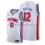 Maillot Detroit Pistons Derrick Walton Association 2019-20 Blanc Maillot Detroit Pistons Derrick Walton Association 2019-20 Blanc