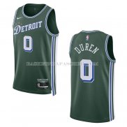 Maillot Detroit Pistons Jalen Duren NO 0 Ville 2022-23 Vert