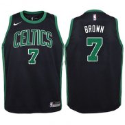 Maillot Enfant Boston Celtics Jaylen Brown Statement 2017-18Noir