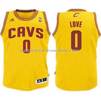 Maillot Enfant Cleveland Cavaliers Love Jaune