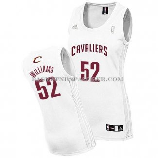 Maillot Femme Cleveland Cavaliers Williams Blanc