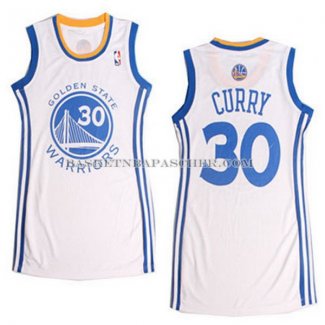 Maillot Femme Golden State Warriors Curry Blanc