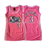 Maillot Femme Philadelphia 76ers Faldas Atractivas Iverson Rose