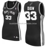 Maillot Femme San Antonio Spurs Diaw Noir
