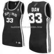 Maillot Femme San Antonio Spurs Diaw Noir