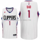 Maillot Fete des peres Los Angeles Clippers Dad Blanc