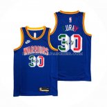 Maillot Golden State Warriors Stephen Curry NO 30 Classic Royal Special Mexique Edition Bleu