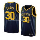Maillot Golden State Warriors Stephen Curry NO 30 Statement 2022-23 Bleu