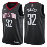 Maillot Houston Rockets Brandan Wright Statehombret 2017-18 Noir Maillot Houston Rockets Brandan Wright Statehombret 2017-18 Noir