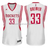 Maillot Houston Rockets Brewer Blanc Maillot Houston Rockets Brewer Blanc