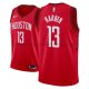 Maillot Houston Rockets James Harden Earned 2018-19 Rouge