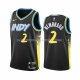 Maillot Indiana Pacers Andrew Nembhard NO 2 Ville 2023-24 Noir