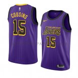 Maillot Los Angeles Lakers Demarcus Cousins Ciudad 2019-20 Volet