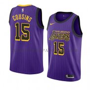 Maillot Los Angeles Lakers Demarcus Cousins Ciudad 2019-20 Volet