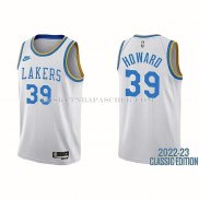 Maillot Los Angeles Lakers Dwight Howard NO 39 Classic 2022-23 Blanc