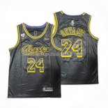Maillot Los Angeles Lakers Kobe Bryant NO 24 Crenshaw Black Mamba Noir Maillot Los Angeles Lakers Kobe Bryant NO 24 Crenshaw Black Mamba Noir