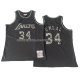 Maillot Los Angeles Lakers Kobe Bryant NO 34 Swingman Mitchell & Ness 1996-97 Noir