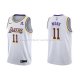 Maillot Los Angeles Lakers Malik Monk NO 11 Association 2021-22 Blanc