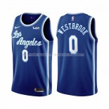 Maillot Los Angeles Lakers Russell Westbrook NO 0 Classic 2021-2022 Bleu Maillot Los Angeles Lakers Russell Westbrook NO 0 Classic 2021-2022 Bleu
