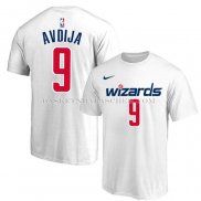 Maillot Manche Courte Washington Wizards Deni Avdija Blanc