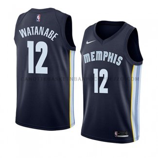 Maillot Memphis Grizzlies Yuta Watanabe Icon 2018 Bleu