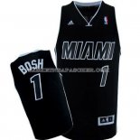 Maillot Miami Heat Noir Bosh