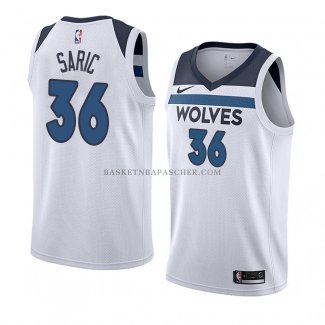 Maillot Minnesota Timberwolves Dario Saric Association 2018 Blan
