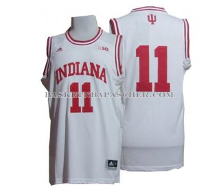 Maillot NCAA Indiana Hoosiers Isiah Thomas Blanc