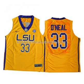 Maillot NCAA LSU Tigers O'Neal Jaune