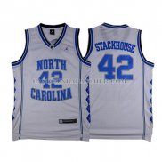 Maillot NCAA Universidad de Carolina del Norte Stackhouse Blanc