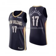 Maillot New Orleans Pelicans Jonas Valanciunas NO 17 Icon Authentique Bleu