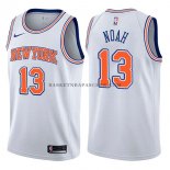Maillot New York Knicks Joakim Noah Statehombret 2017-18 Blanc