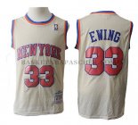 Maillot New York Knicks Patrick Ewing Retro 33 Crema