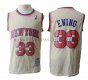 Maillot New York Knicks Patrick Ewing Retro 33 Crema