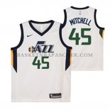 Maillot Enfant Utah Jazz Donovan Mitchell Association 45 2017-18 Maillot Enfant Utah Jazz Donovan Mitchell Association 45 2017-18