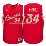 Maillot Noel Los Angeles Clippers Pierce 2015 Rouge