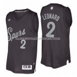 Maillot Noel San Antonio Spurs Leonaro 2016 Noir