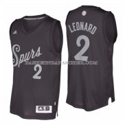 Maillot Noel San Antonio Spurs Leonaro 2016 Noir