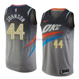 Maillot Oklahoma City Thunder Dakari Johnson Ciudad 2018 Gris Maillot Oklahoma City Thunder Dakari Johnson Ciudad 2018 Gris