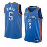 Maillot Oklahoma City Thunder Markieff Morris Icon 2018 Bleu