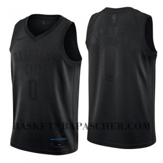 Maillot Oklahoma City Thunder Russell Westbrook Mvp Noir