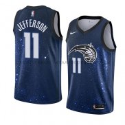 Maillot Orlando Magic Amile Jefferson Ciudad 2018 Bleu