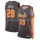 Maillot Orlando Magic Markelle Fultz NO 20 Ville 2021-22 Marron