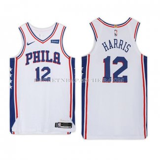 Maillot Philadelphia 76ers Tobias Harris Association Blanc