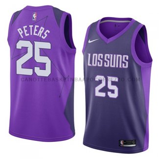 Maillot Phoenix Suns Alec Peters Ciudad 2018 Volet