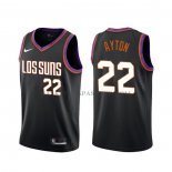 Maillot Phoenix Suns Deandre Ayton Ville 2019-20 Noir Maillot Phoenix Suns Deandre Ayton Ville 2019-20 Noir