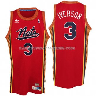 Maillot Retro Nata Philadelphia 76ers Iverson Rouge
